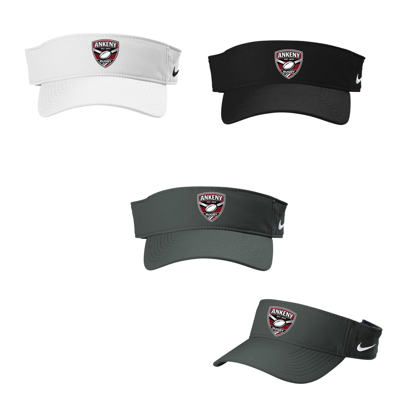 Visor - Dri Fit Performance Visor (Ankeny Rugby)