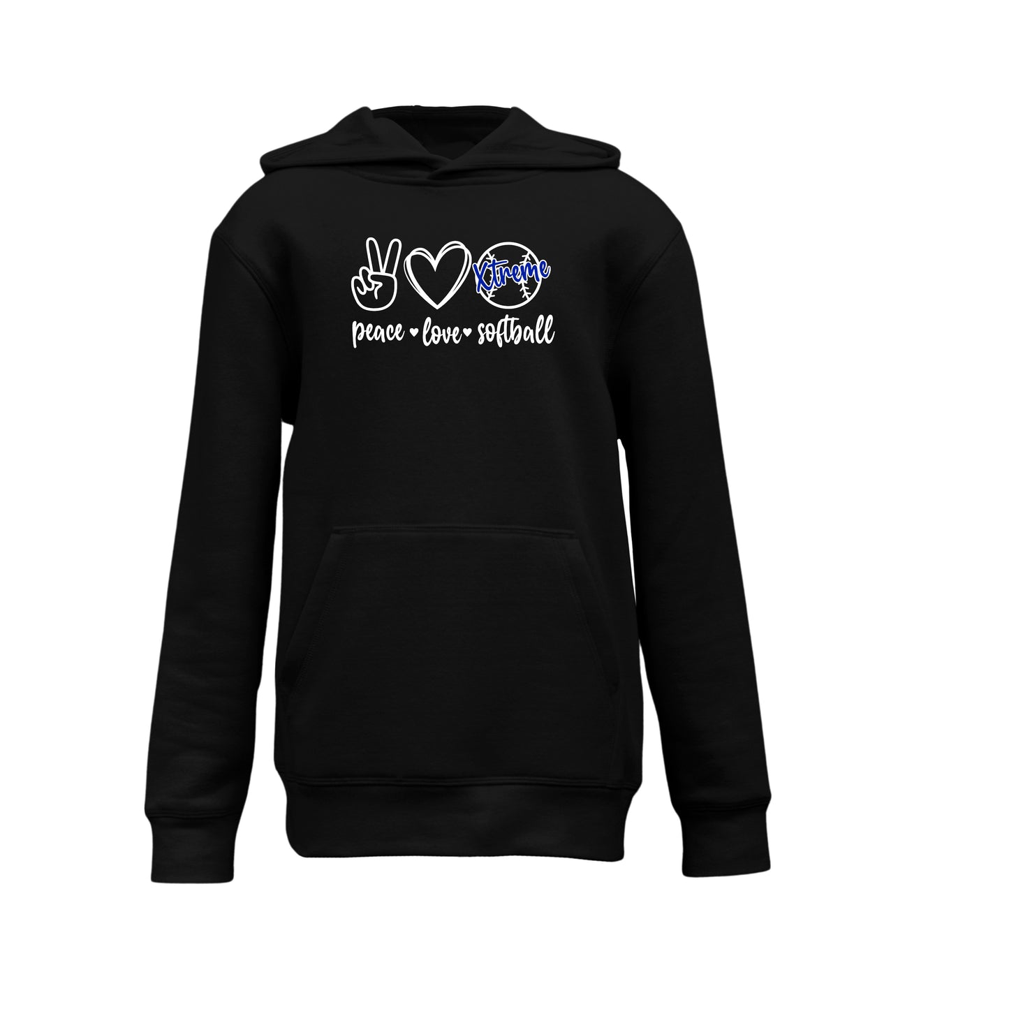 Youth & Adult - Unisex Fleece Hoodie - (Xtreme Softball)