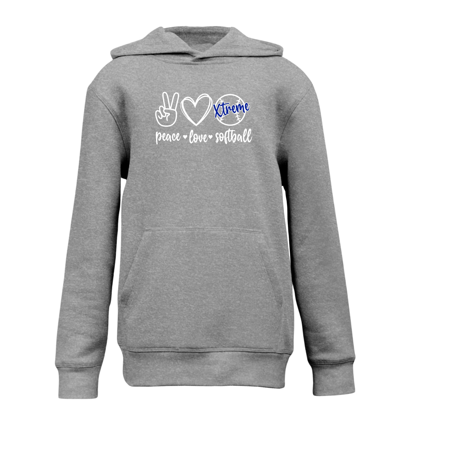 Youth & Adult - Unisex Fleece Hoodie - (Xtreme Softball)