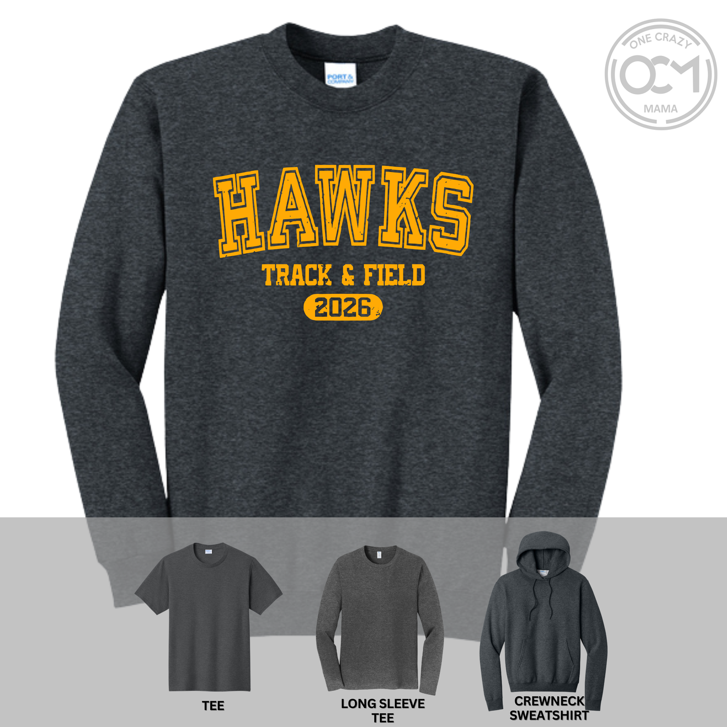 Adult - Multiple Styles (Ankeny Hawks Track & Field)