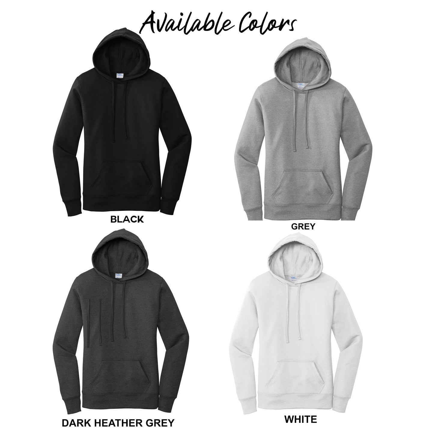 Adult, Ladies & Youth - Port & Co Fleece Hooded Sweatshirt + Tall Sizes- (Centennial Jaguar Football)