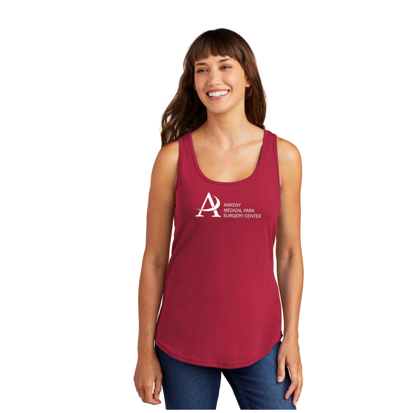 Ladies - Port & Co Cotton Tank Top- (Ankeny Medical Park)