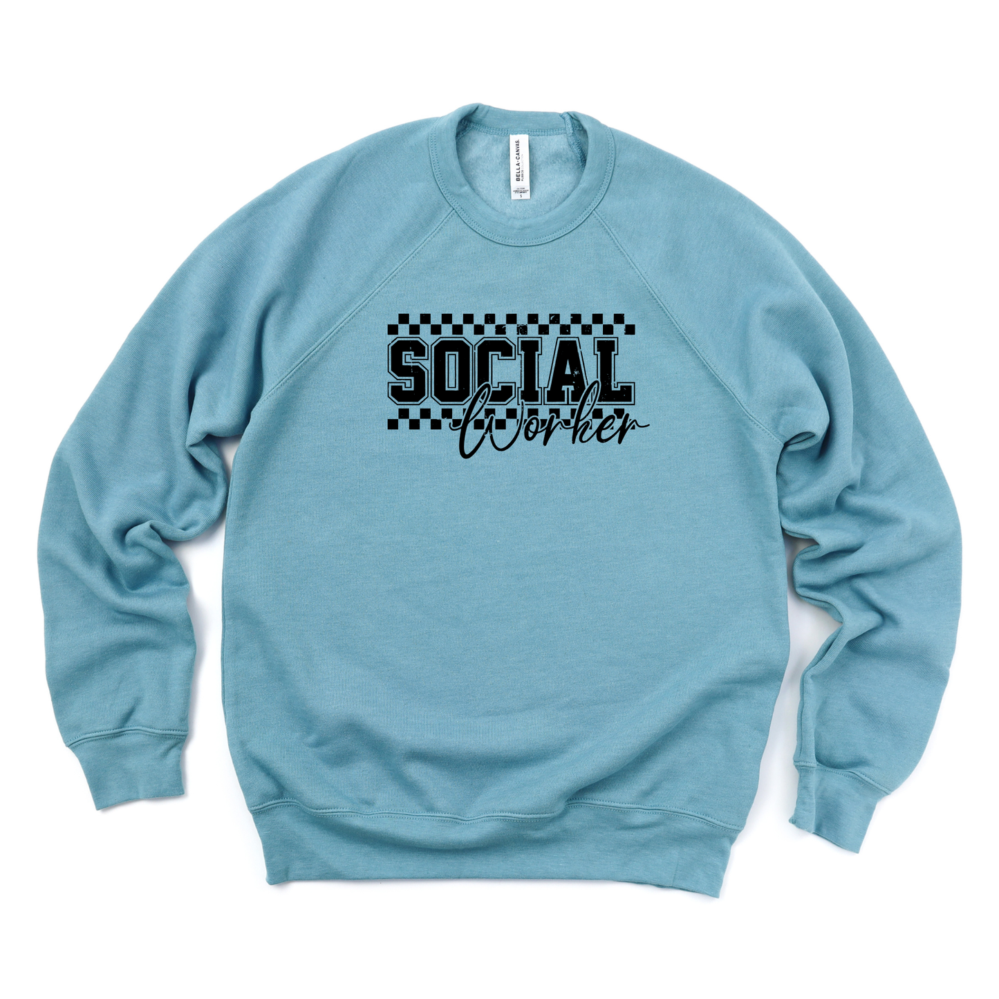 Adult - Bella+ Canvas Unisex Crewneck Sweartshirt (Social Worker)