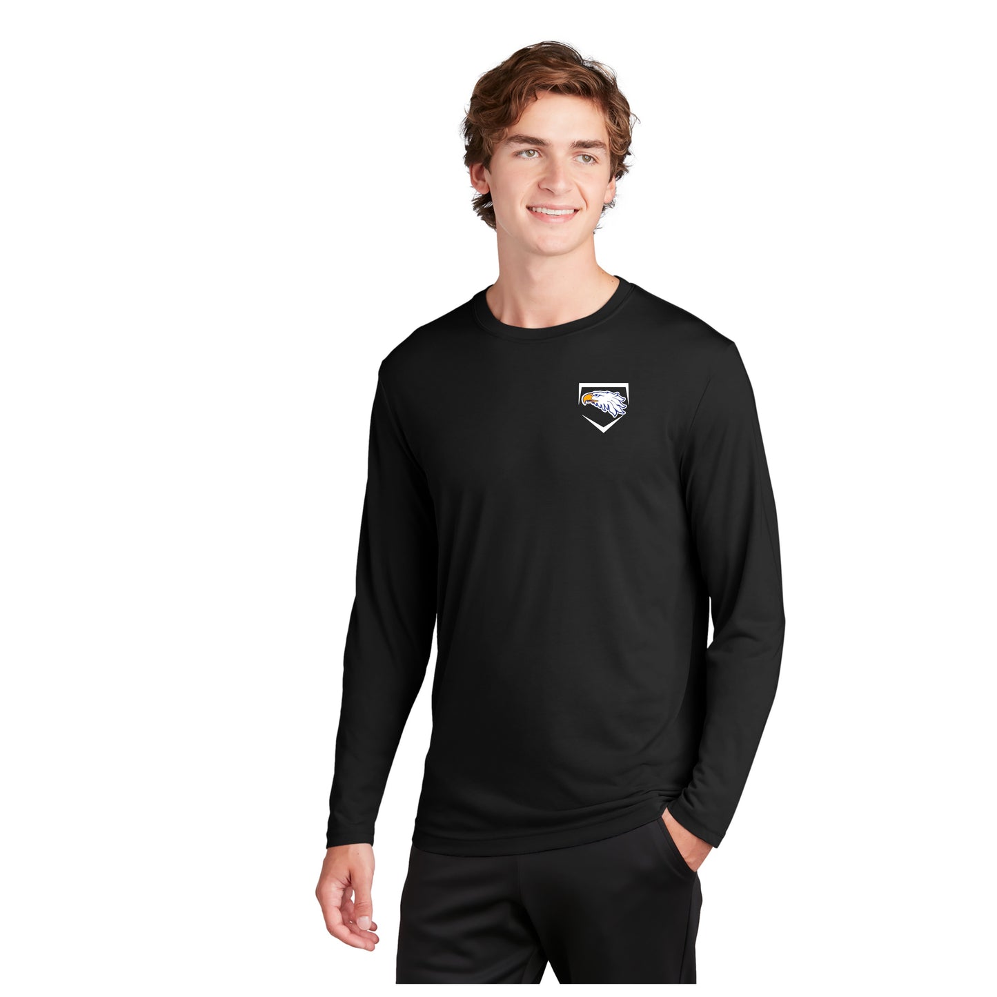 Adult- Performance Long Sleeve Tee Cotton Touch (ACA Baseball)