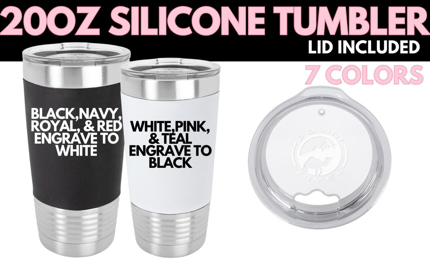 20oz Insulated Silicone Sleeve Tumbler (Ankeny Medical Park)