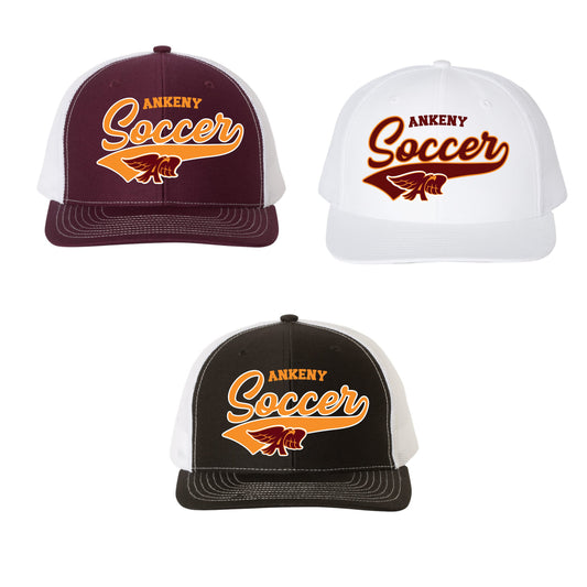 HAT - Richardson 112 Snapback Trucker Hat - (Ankeny Hawks Soccer)