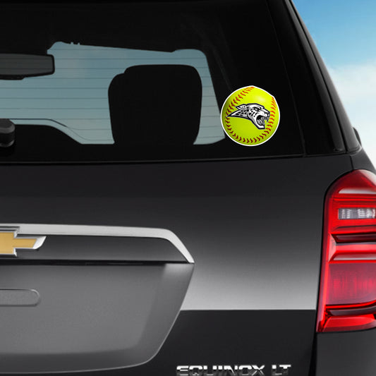 Vinyl Decal - (Centennial Jaguar Softball)