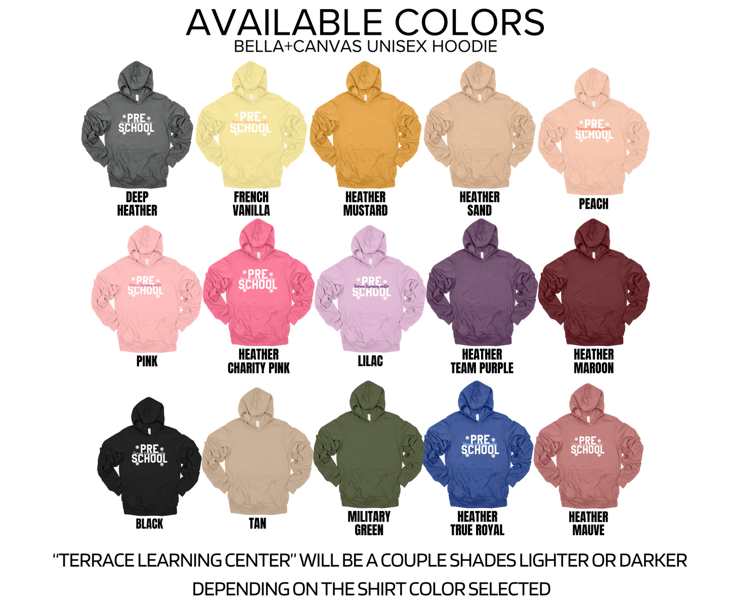 Bella + Canvas -Unisex Hoodie (Terrace Staff)