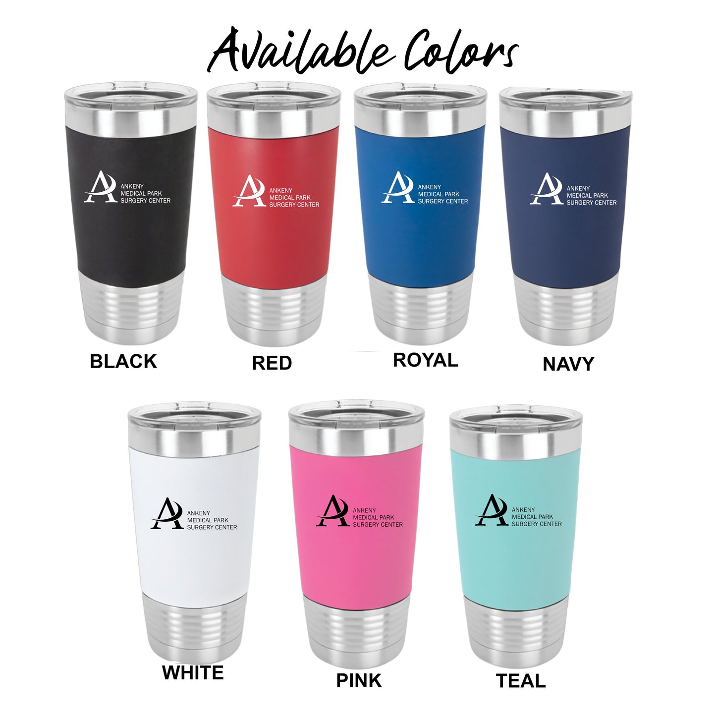 20oz Insulated Silicone Sleeve Tumbler (Ankeny Medical Park)