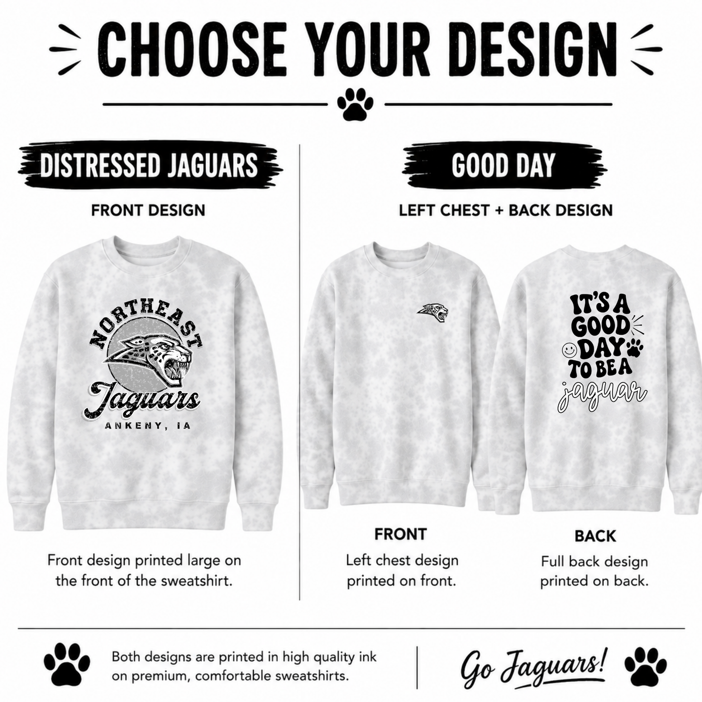 Adult & Youth - Enza Tie Dye Crewneck (NE Elementary)