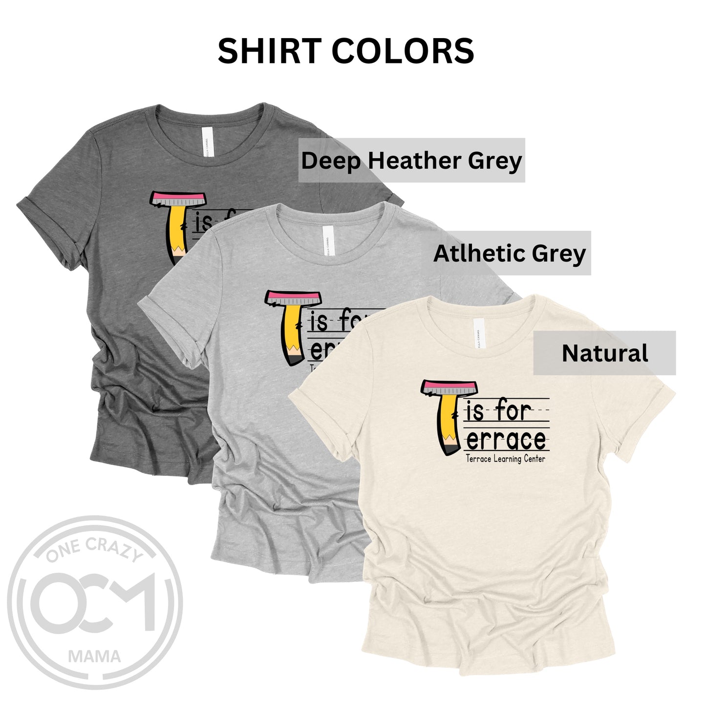 Adult & Youth - Unisex Tee (Terrace Learning Center)