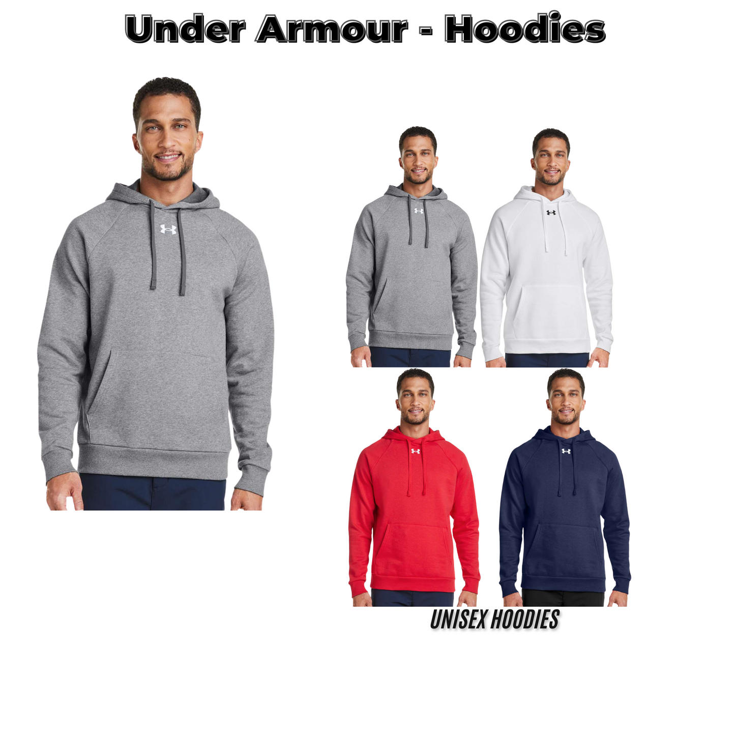 Do Hard Things - Under Armour Hoodies (Urbandale Football)
