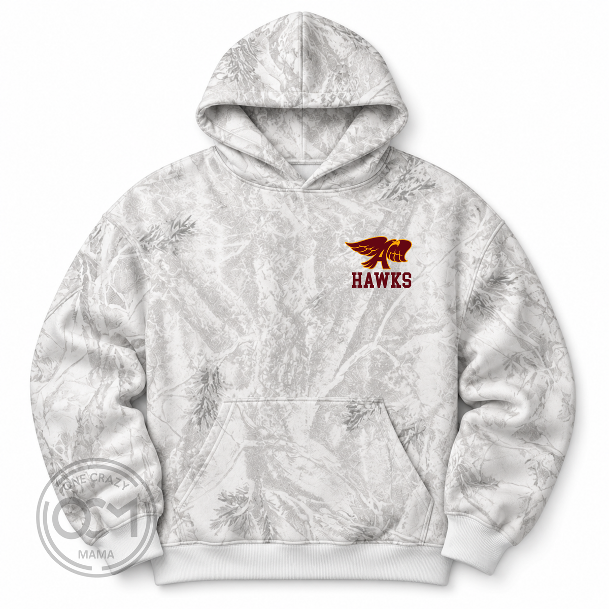Camo Hoodie | Ankeny Hawks Collection