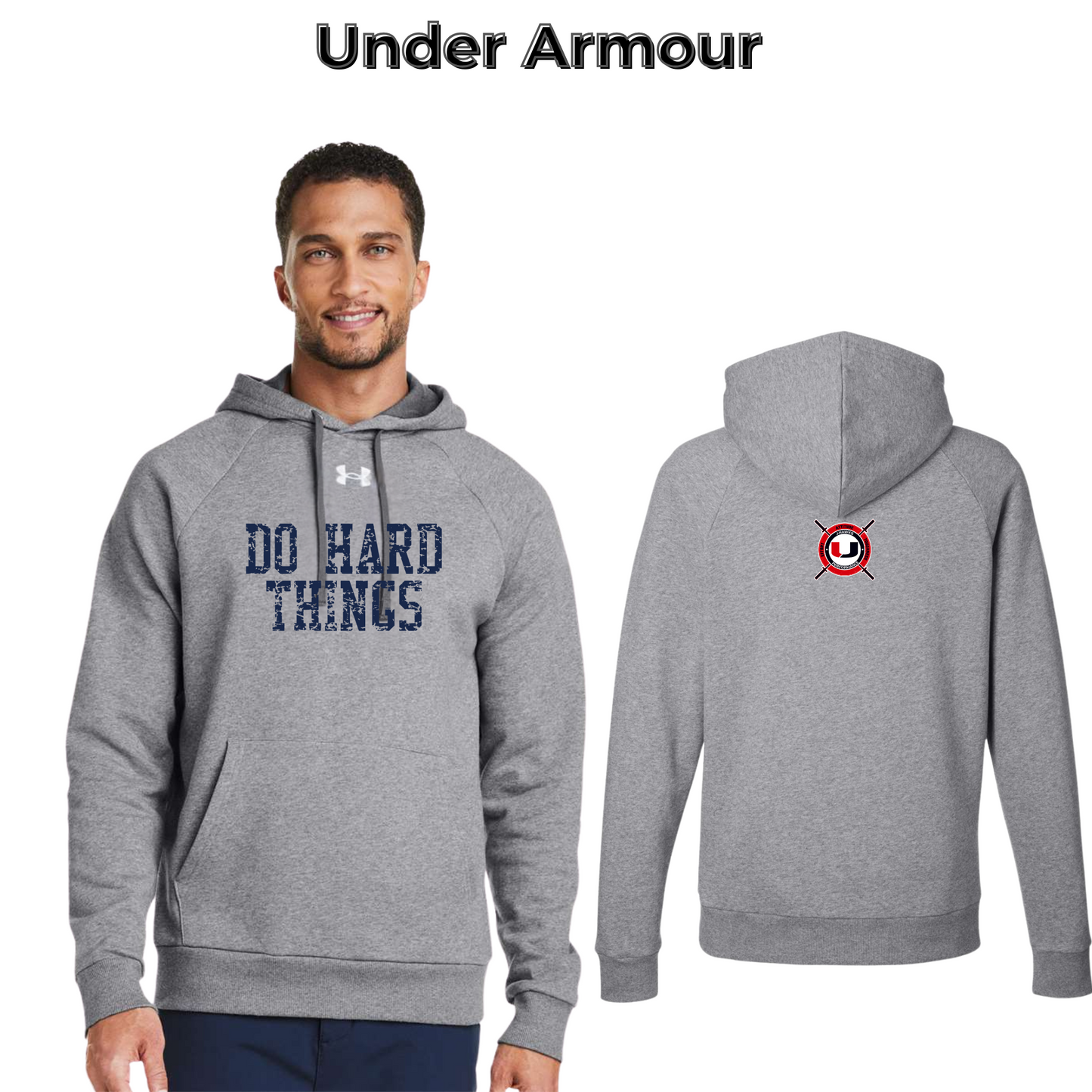 Do Hard Things - Under Armour Hoodies (Urbandale Football)