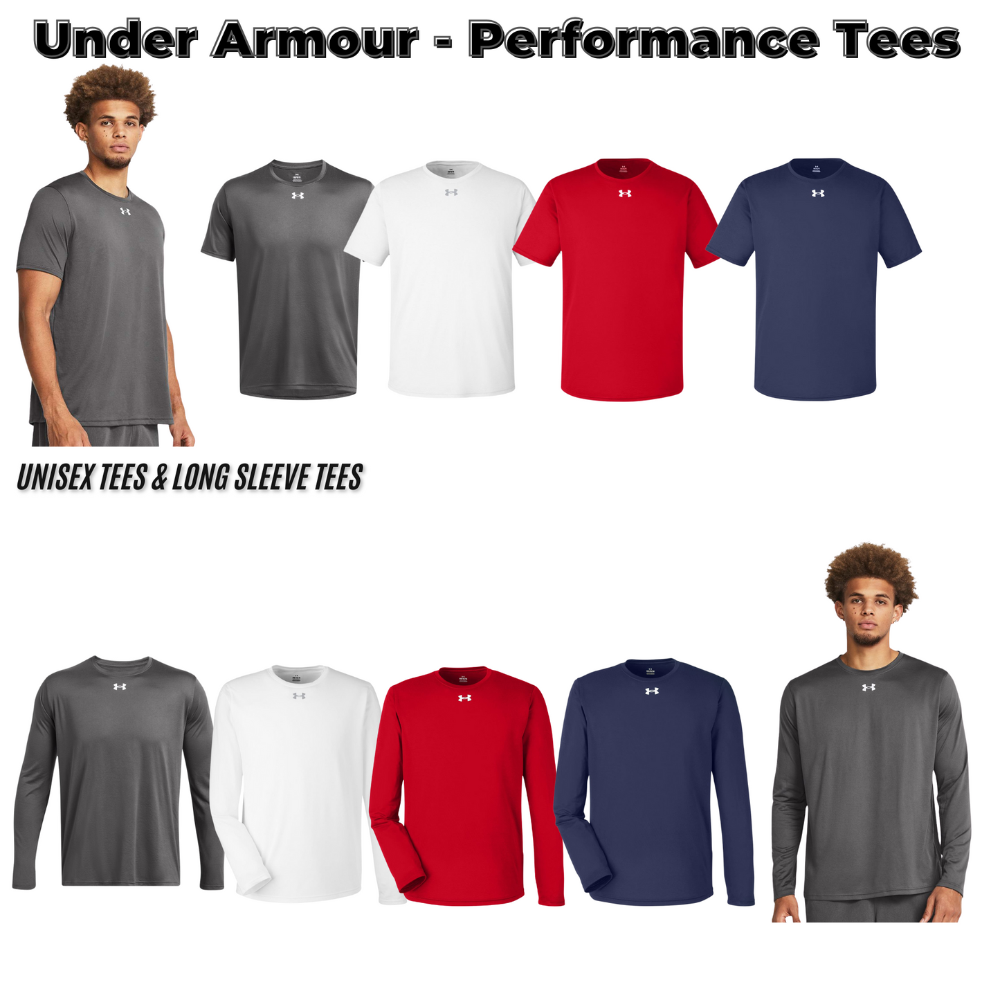 Do Hard Things - Under Armour Performance Tees (Urbandale Football)