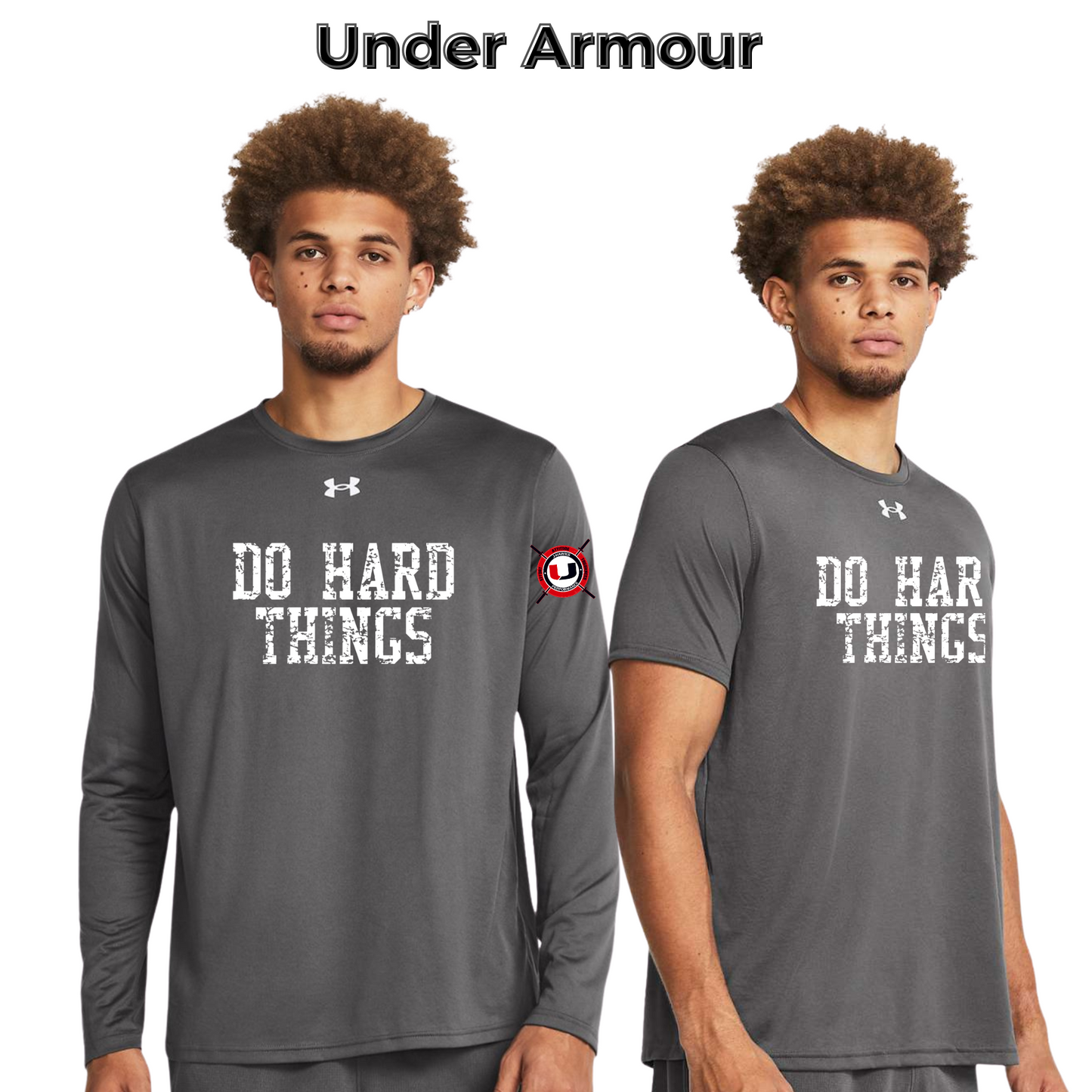 Do Hard Things - Under Armour Performance Tees (Urbandale Football)