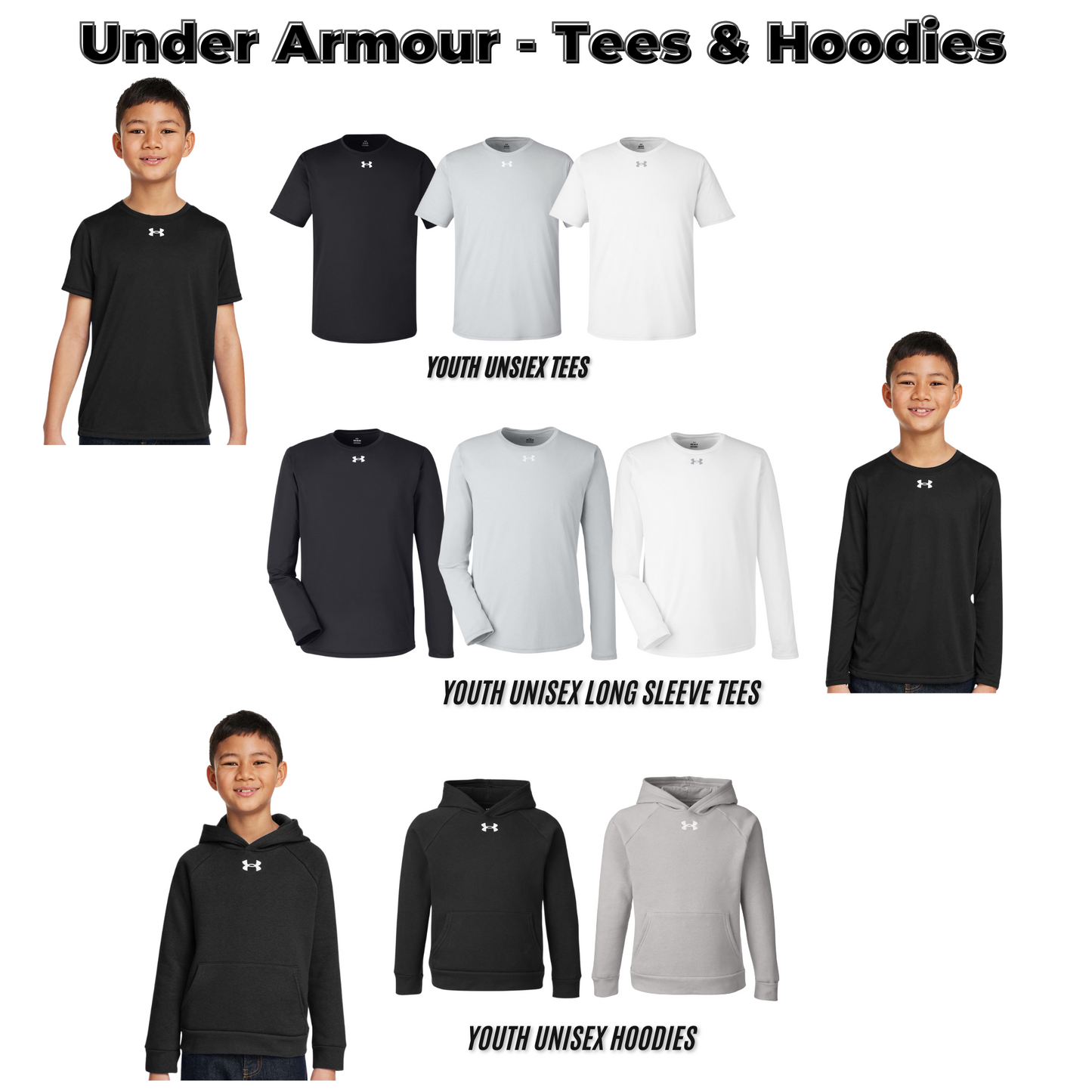 Youth - Under Armour Tees & Hoodie (Centennial Jaguar Football)