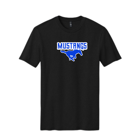 Adult & Youth - Next Level Tee- (Ankeny Mustangs Baseball)
