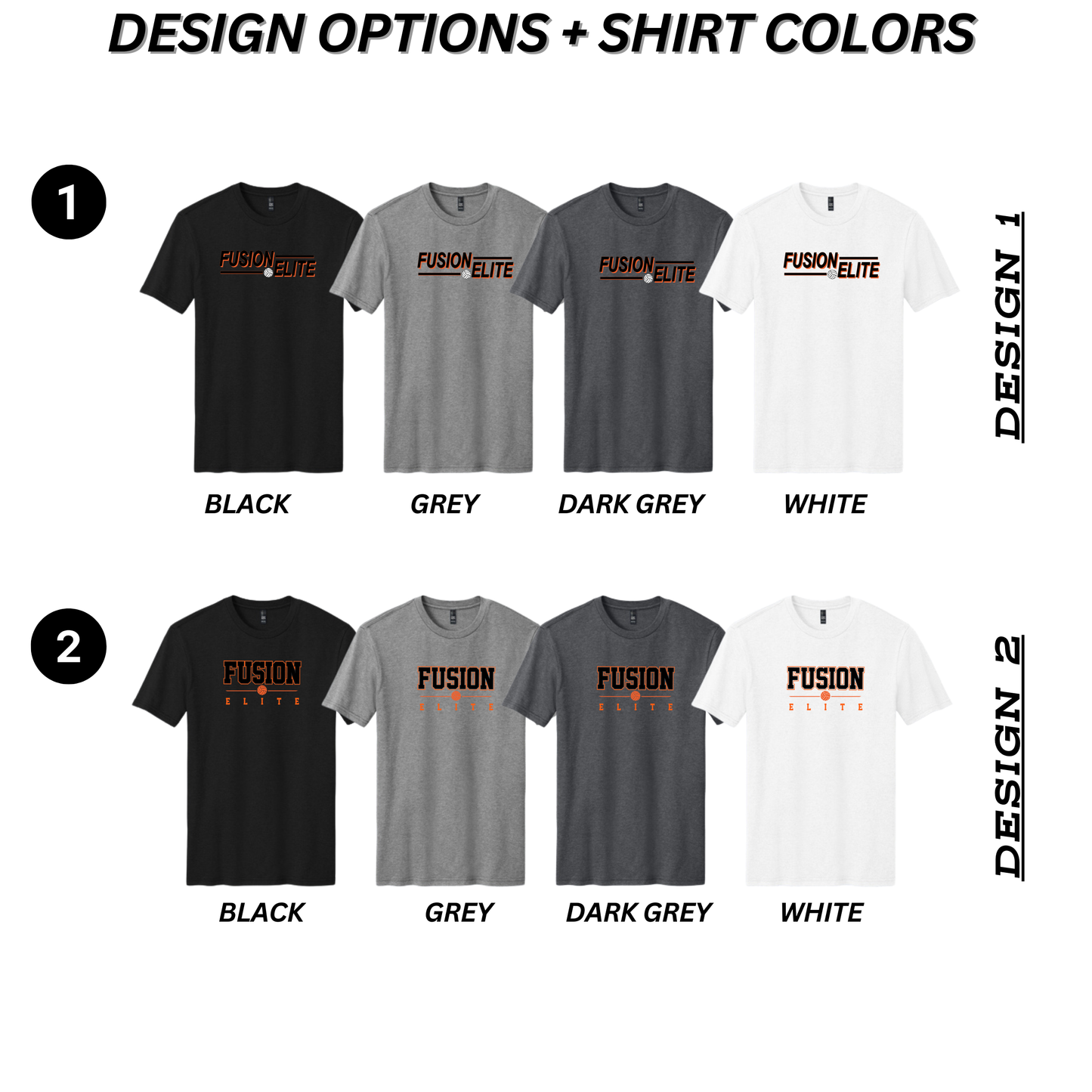 Adult & Youth -Bella Unisex Tee - (Fusion Elite)