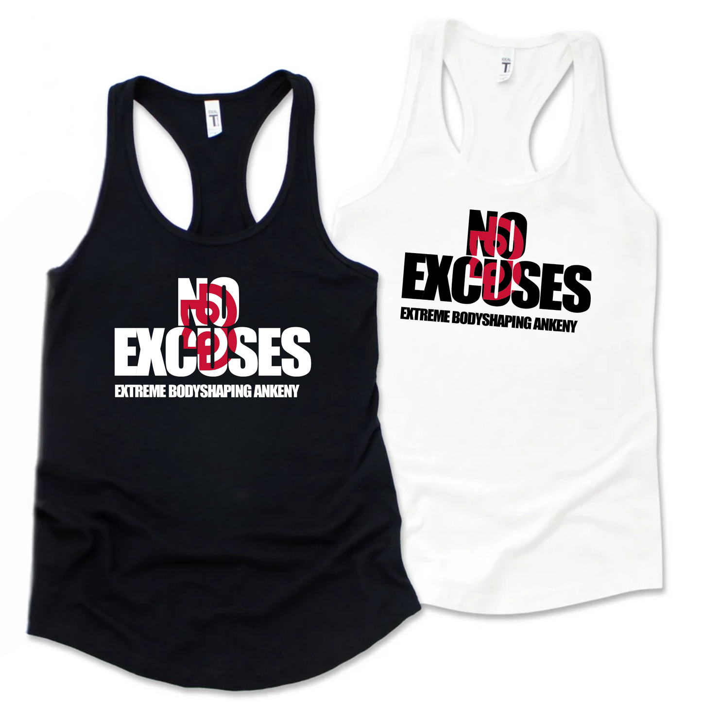 Next Level - Ladies Racerback Tank (FXB - No Excuses)