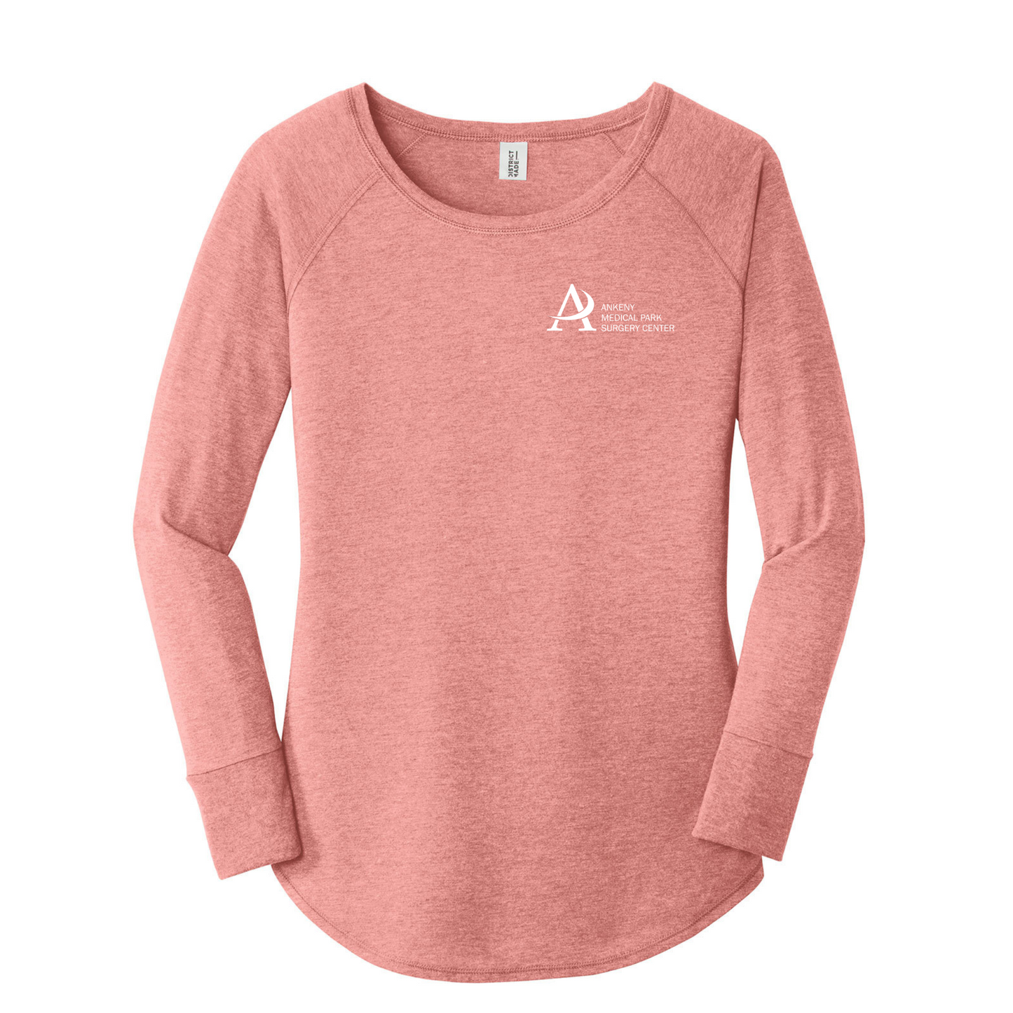 Ladies - District Long Sleeve Tunic Tee (Ankeny Medical Park)