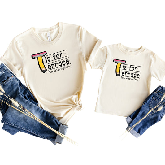 Adult & Youth - Unisex Tee (Terrace Learning Center)