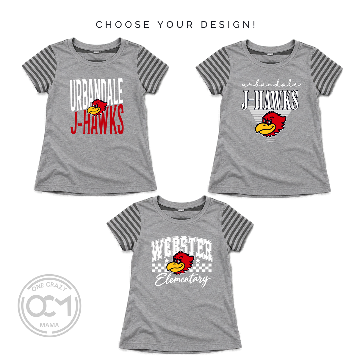 Youth (Girls) Jersey Tee | Webster Elementary