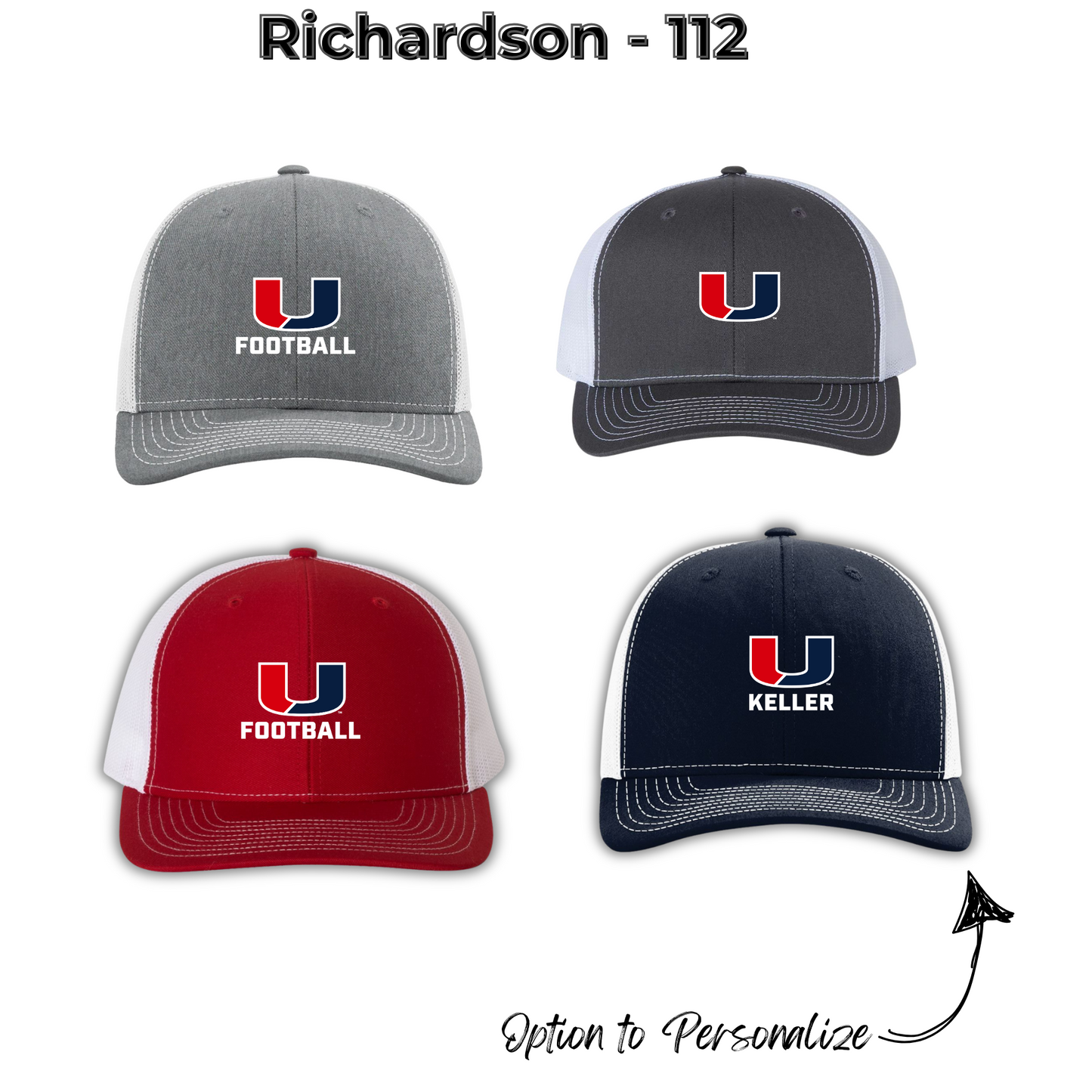 Richardson 112 Trucker Hat -(Urbandale Football)