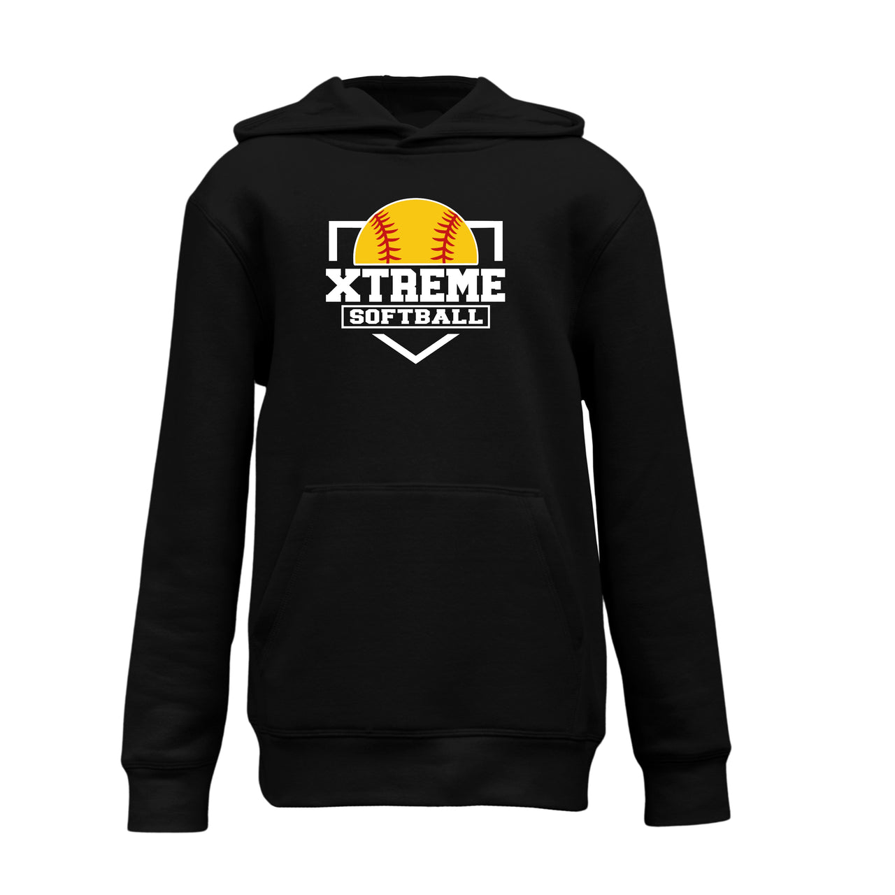 Youth & Adult - Unisex Fleece Hoodie - (Xtreme Softball)