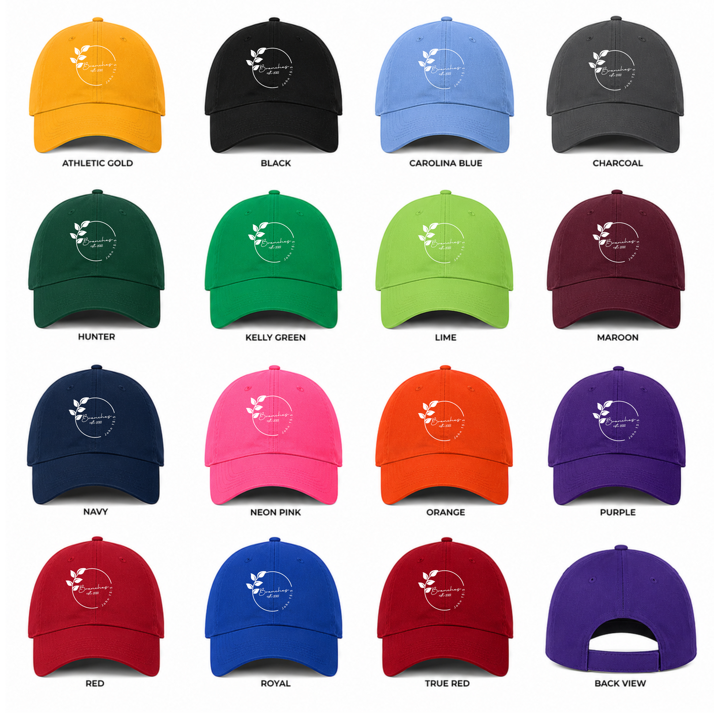 Youth Baseball Hat (Branches)