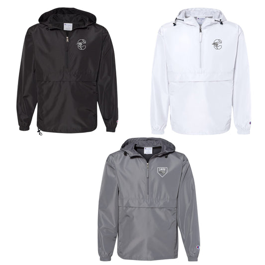 Adult -Champion Packable 1/4 Zip Jacket (ACHS Baseball)