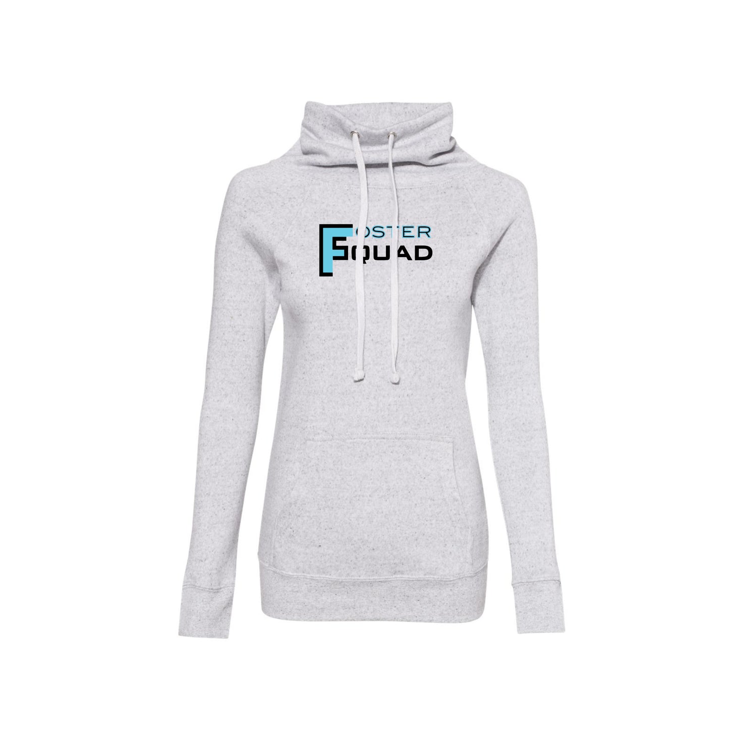 Ladies - Space-Dyed Cowl Neck Sweatshirt (Foster Squad)