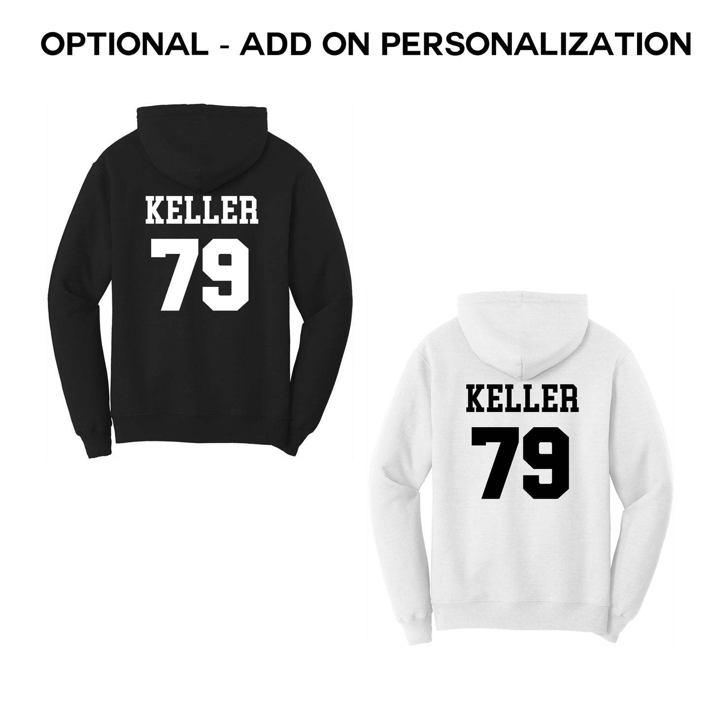 Add on - Personalization - Name &/or Number (Ankeny Hawks Collection)