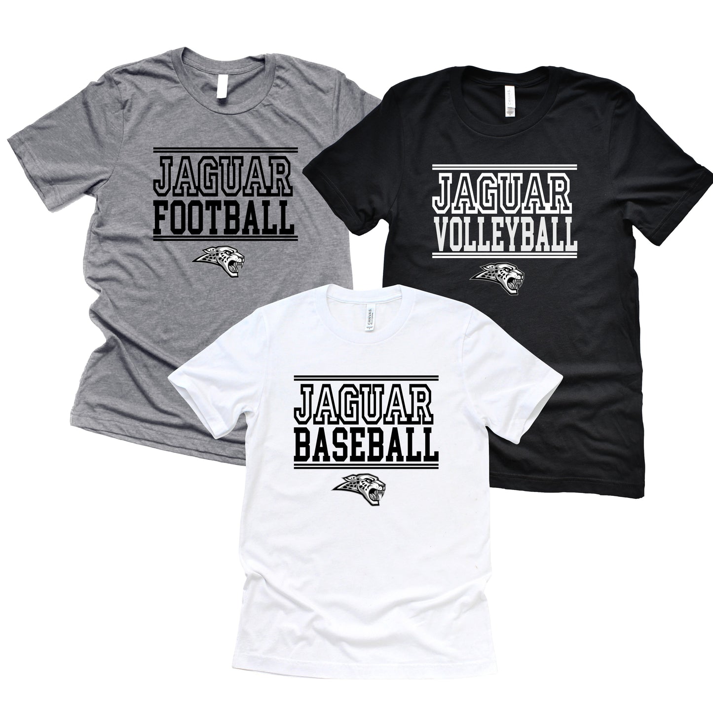 Adult - (Pick your Sport & Shirt Style) - (Centennial Jaguar Collection)