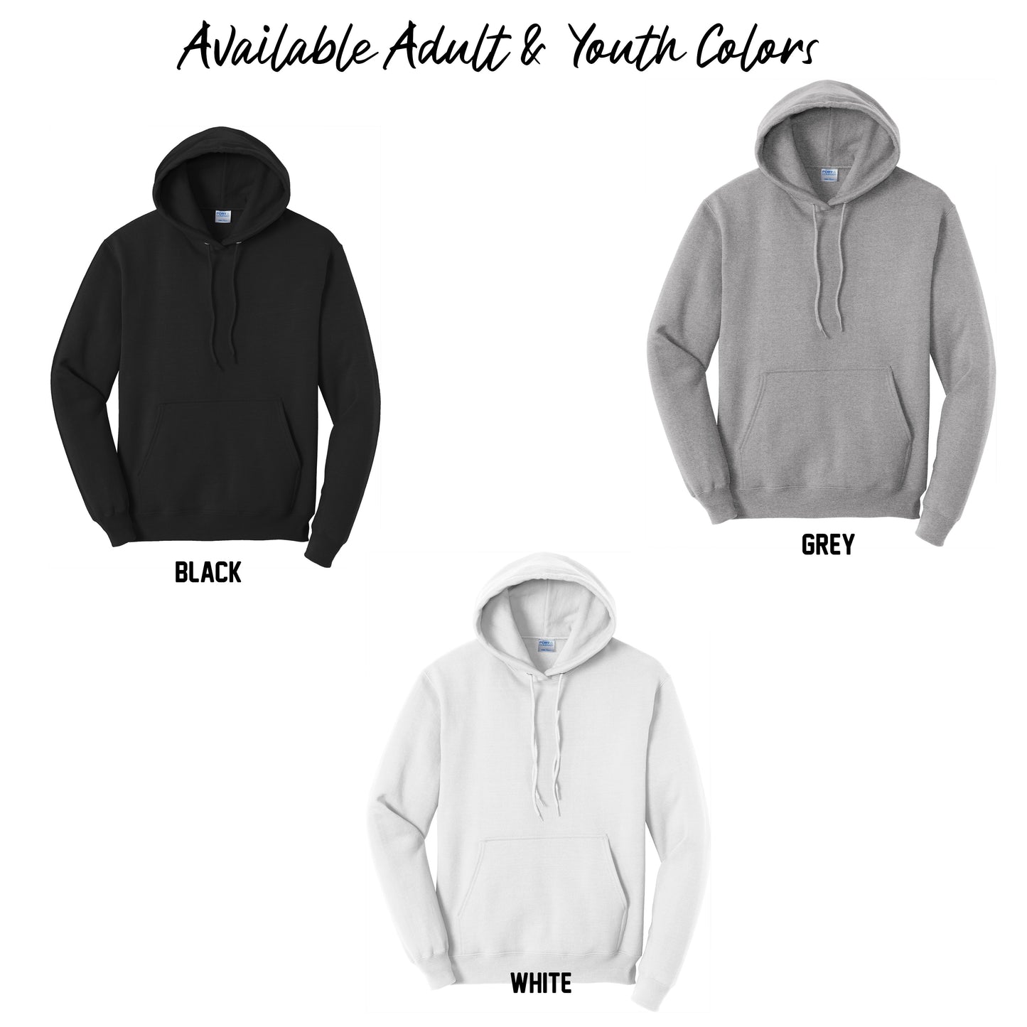 Adult, Ladies & Youth - Unisex Fleece Hooded Sweatshirt - (Jaguar Cross Country)