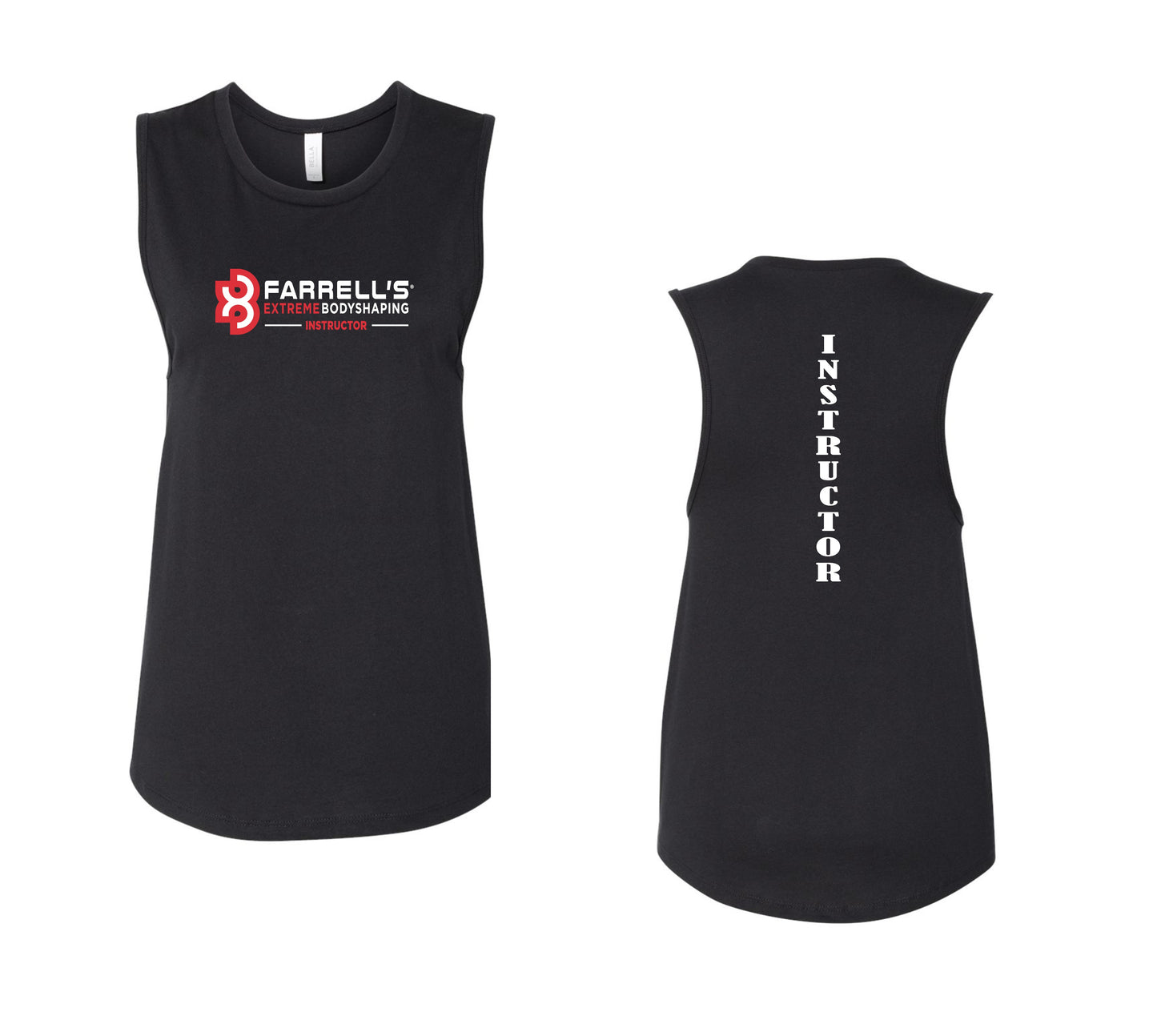 Ladies - Bella+Canvas Jersey Muscle Tank (FXB Instructor)