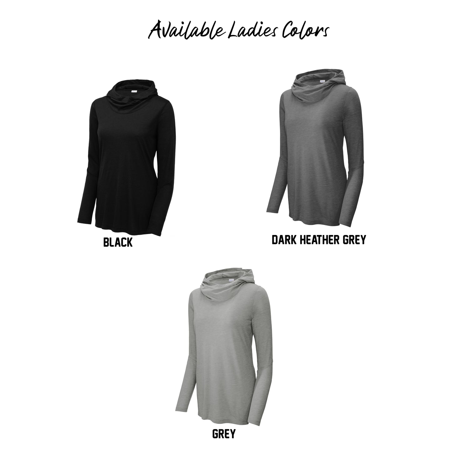 Adult & Ladies- Tri-Blend Lightweight Hoodie (Jaguar Cross Country)