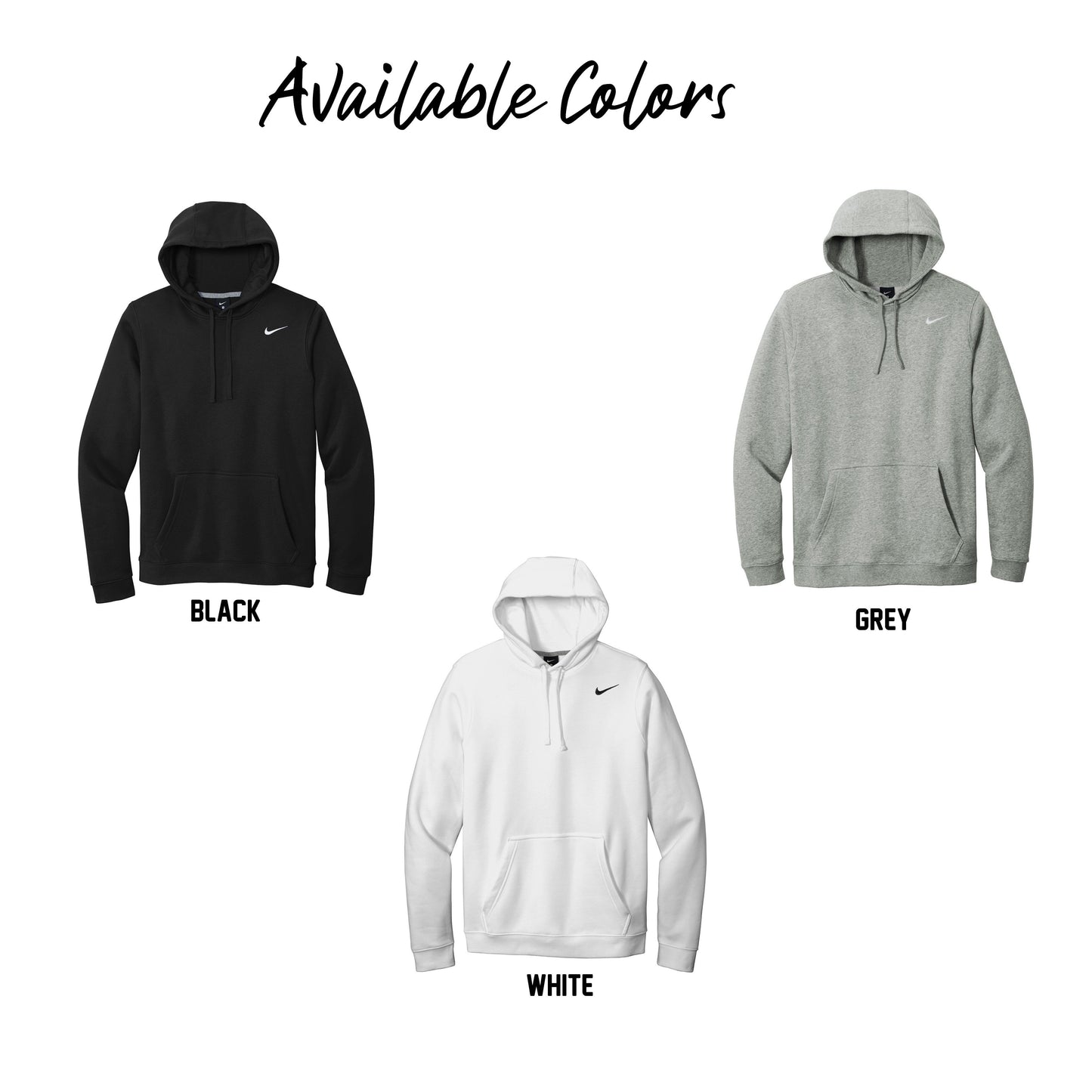 Adult - Nike Club Pullover Fleece Hoodie - (Jag Cross Country 2023)
