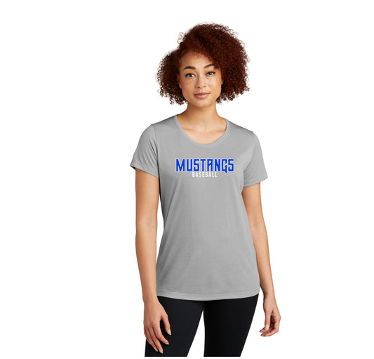 Ladies - Sport Tek Performance Tee (Ankeny Mustangs Baseball)