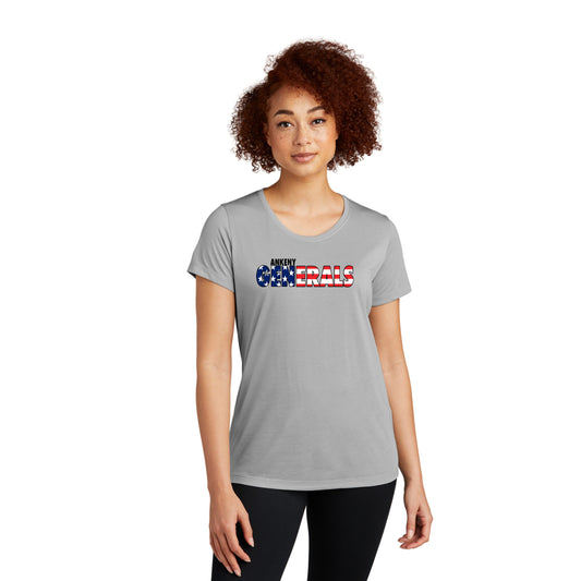 Ladies - Sport Tek Performance Tee (Ankeny Generals Baseball)