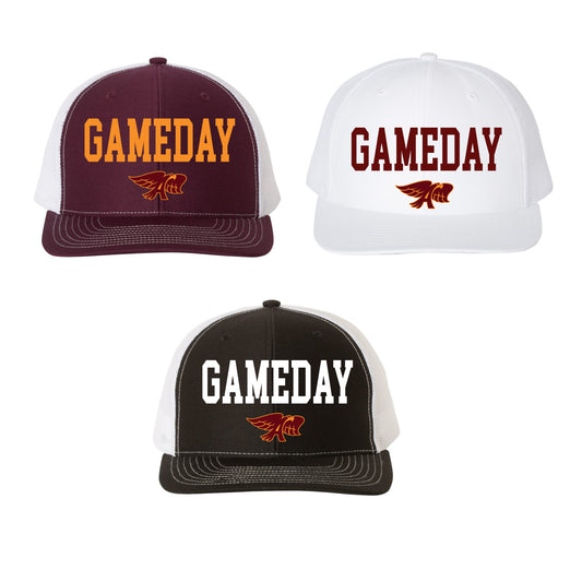 HAT - Richardson 112 Snapback Trucker Hat - (Game Day Ankeny Hawks)