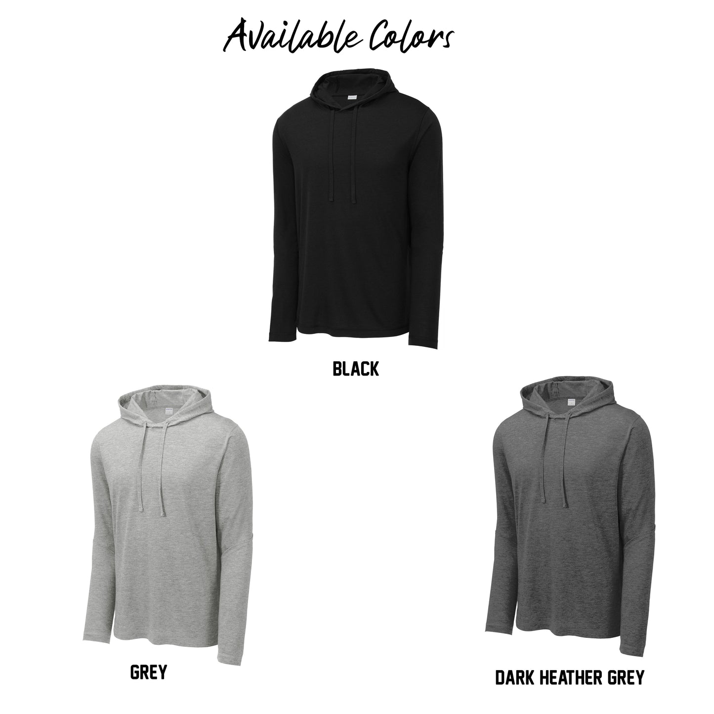 Adult & Ladies- Tri-Blend Lightweight Hoodie (Jaguar Cross Country)