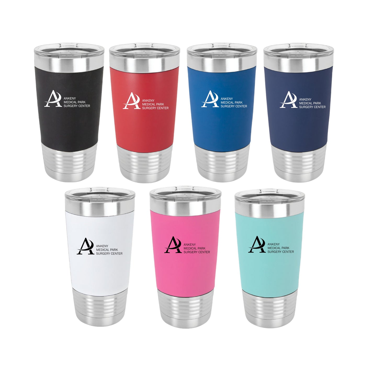 20oz Insulated Silicone Sleeve Tumbler (Ankeny Medical Park)