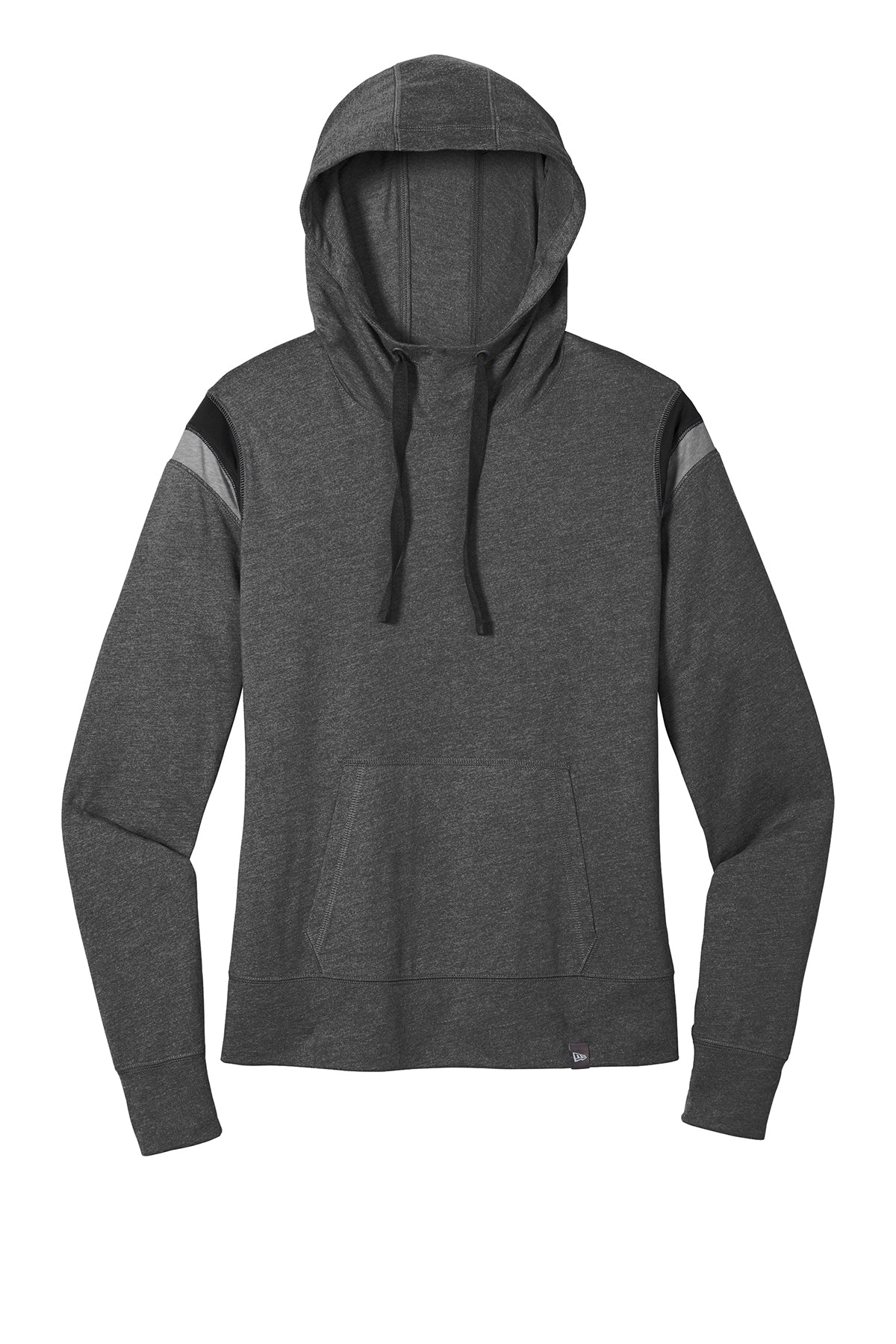 Ladies - New Era Heritage Blend Varsity Hoodie - (Nebraska Gold)