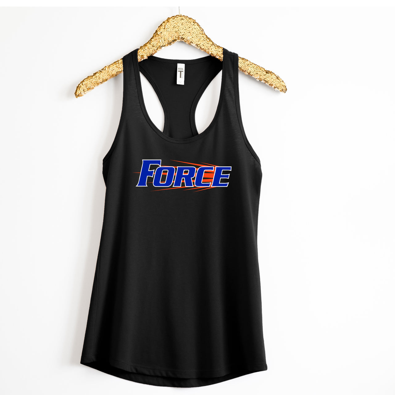 Ladies - Ideal Racerback Tank - (Force Softball)