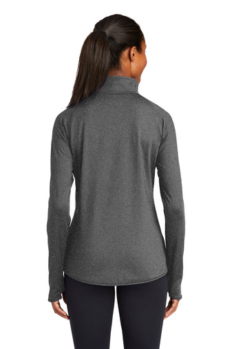 Ladies - Sport-Tek® Ladies Sport-Wick® Stretch 1/2-Zip Pullover- (Dental Connections)