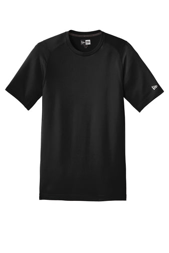 Adult - New Era Performance Crew Tee - (Nebraska Gold)