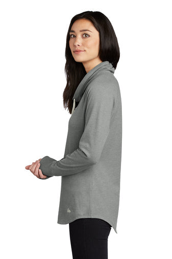 Ladies - Sueded Cotton Blend Cowl Tee - (Centennial Jaguars Football 2023)