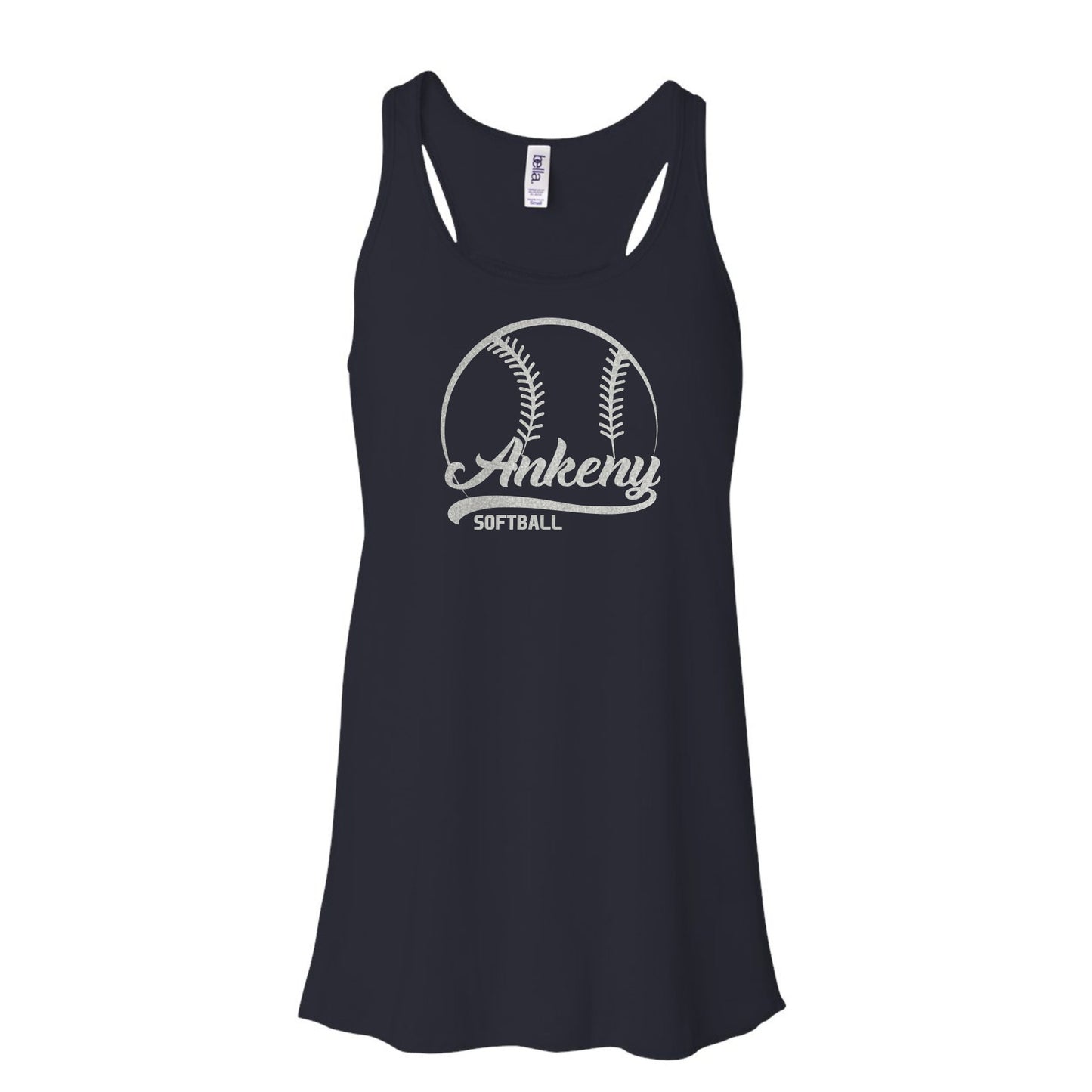 Ankeny Softball - Ladies Racerback Tank (Size Small & Medium Available)