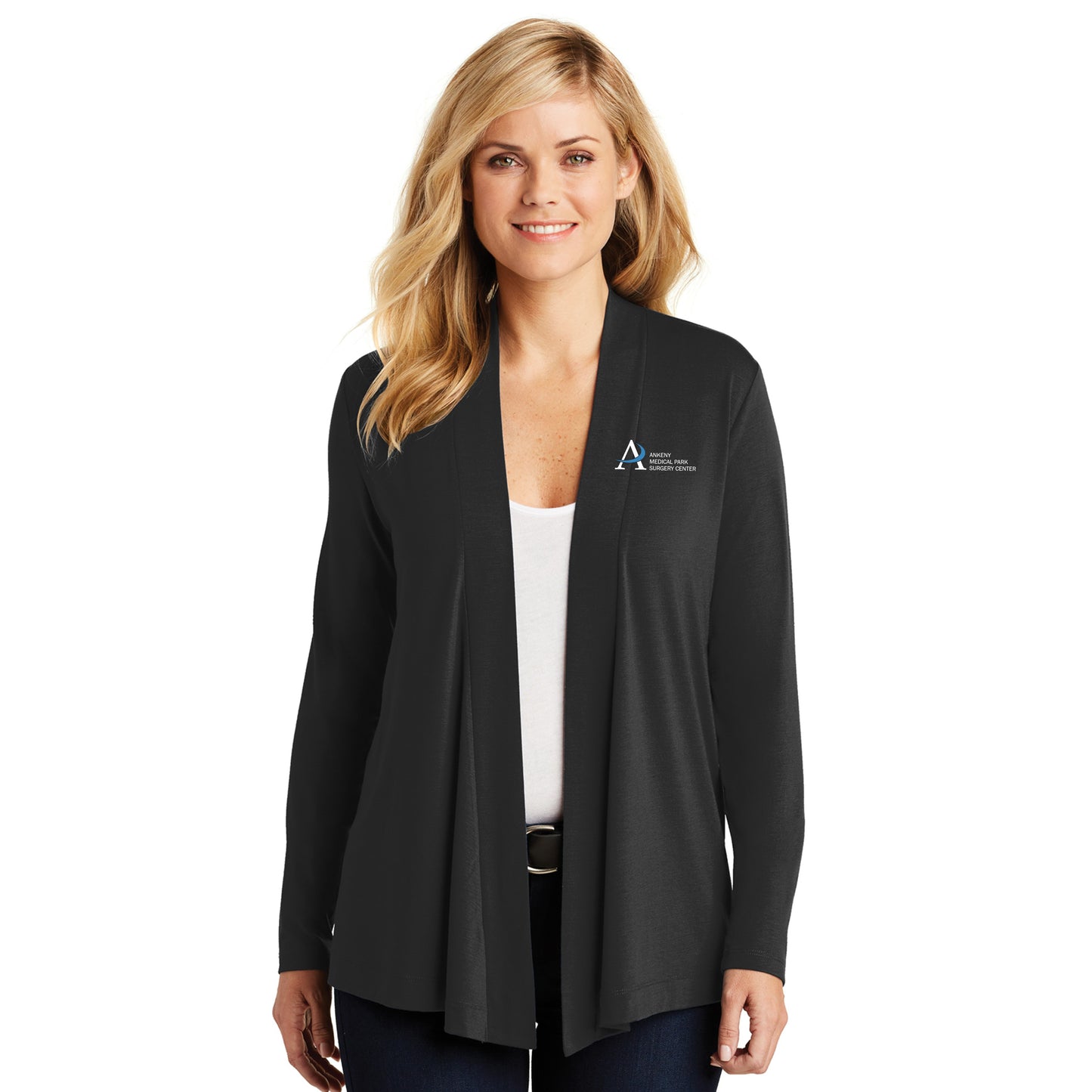 Ladies - Concept Open Cardigan - (Ankeny Medical Park